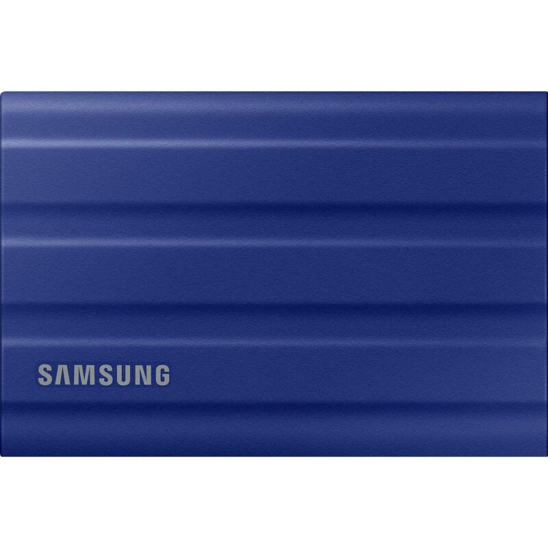 Външен SSD Samsung T7 Shield, 2TB USB-C, Син