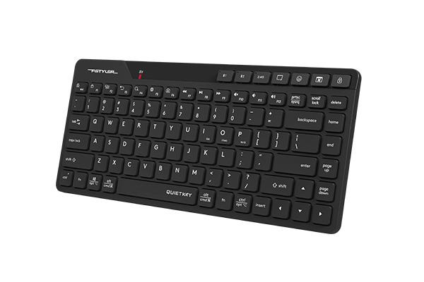 A4tech FBK26C AS Fstyler безжичнa мини тиха клавиатура, Multi-mode, презареждаема батерия, USB,кирилизирана - Image 3