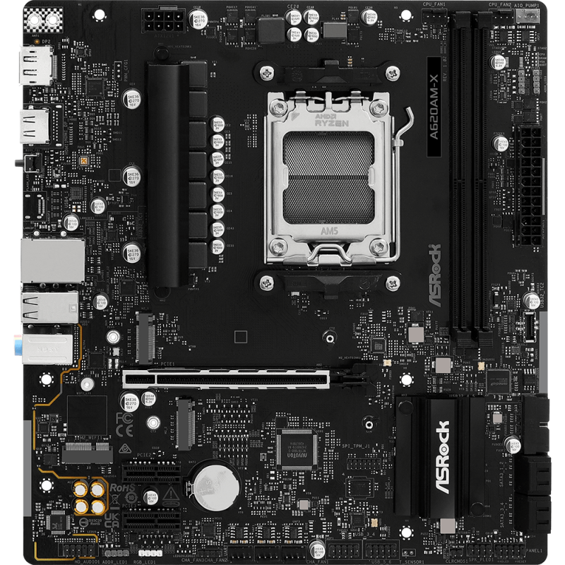 Дънна платка ASRock A620AM-X, AM5