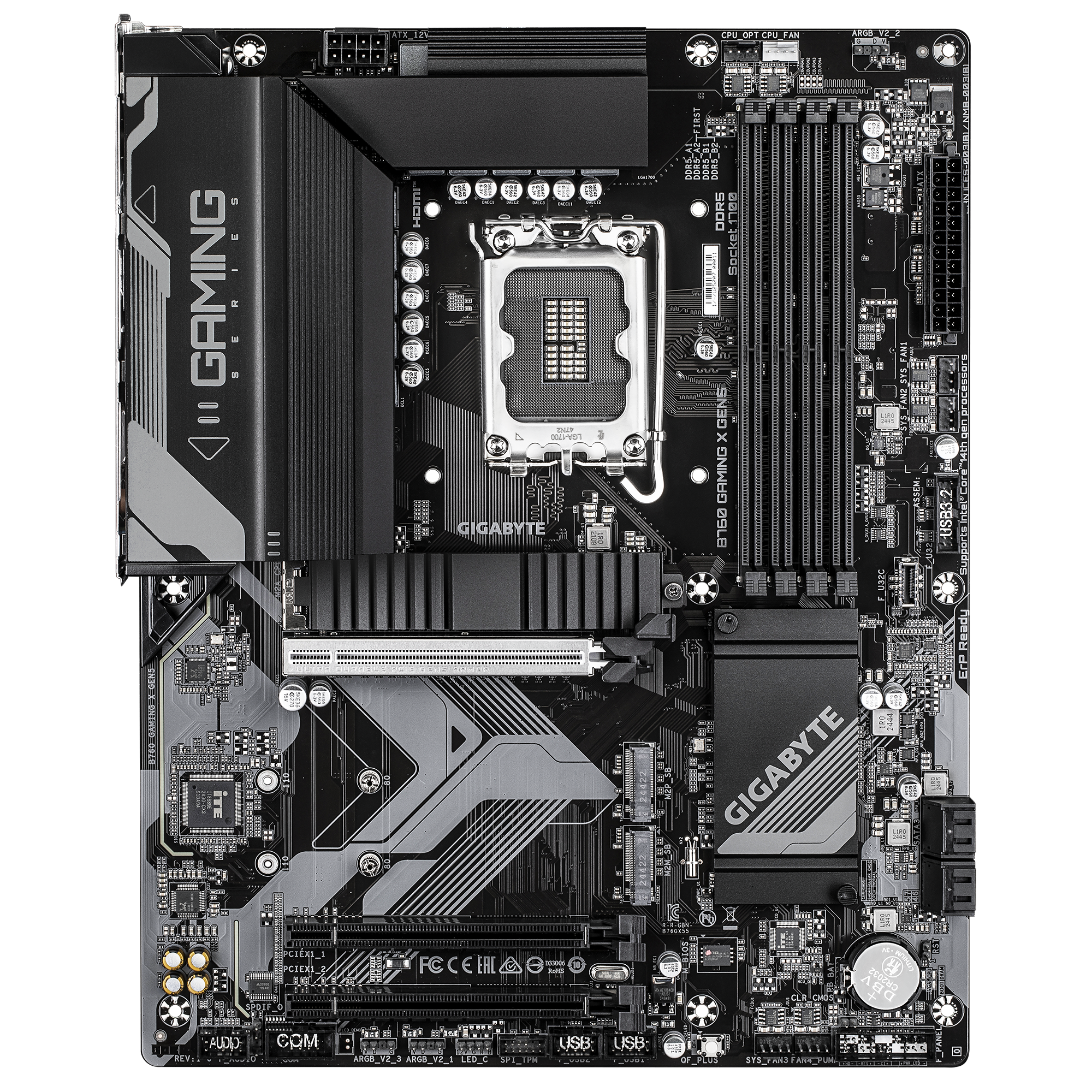 Дънна платка GIGABYTE B760 GAMING X GEN5, socket 1700