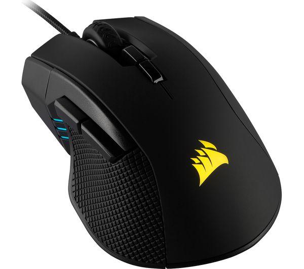 Геймърскa мишка оптична Corsair Ironclaw RGB,  PMW3391 USB