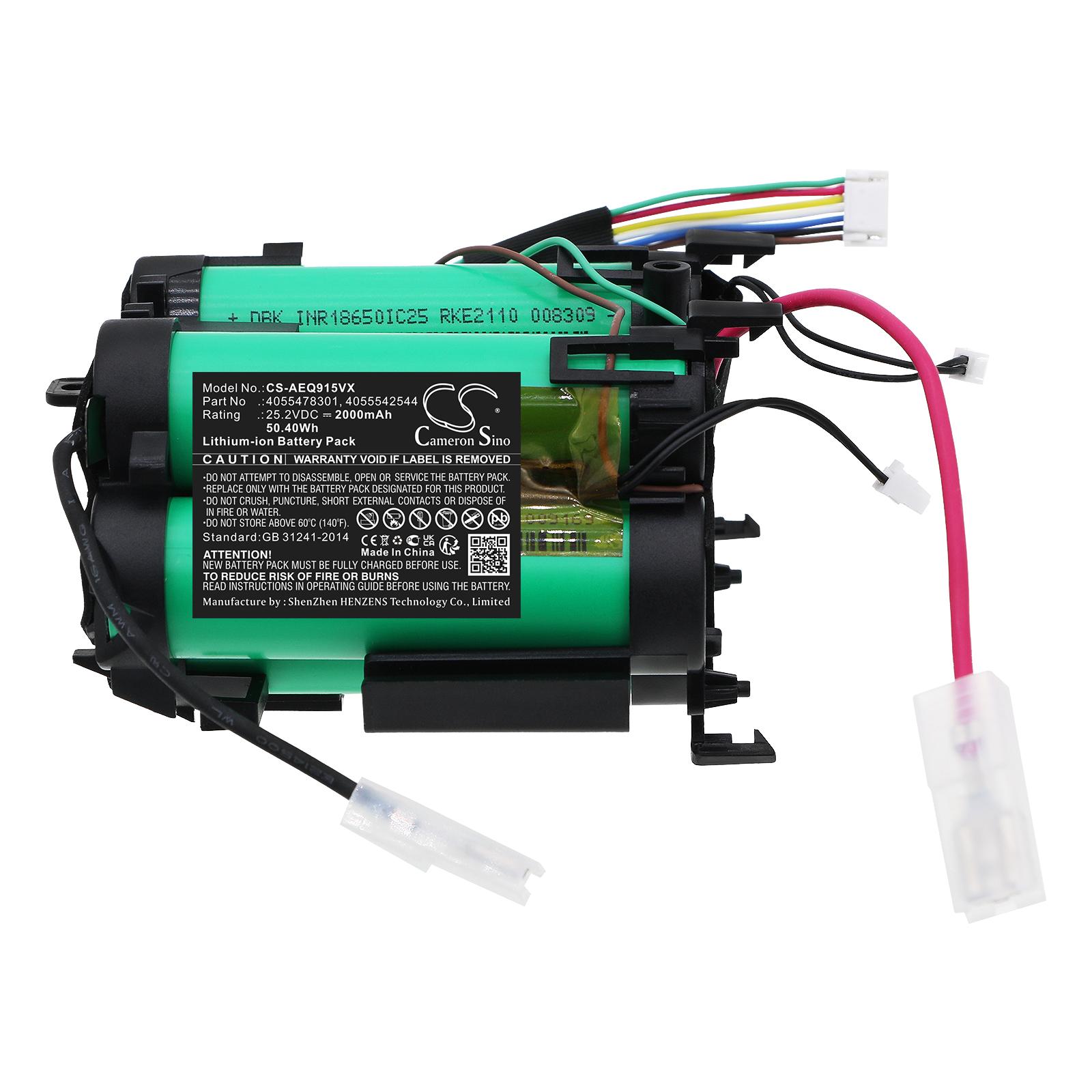 Батерия за прахосмукачка AEG QX 9 1 50 IB, PQ91-50MB LiIon 26,2V 2000mAh CAMERON SINO - Image 3