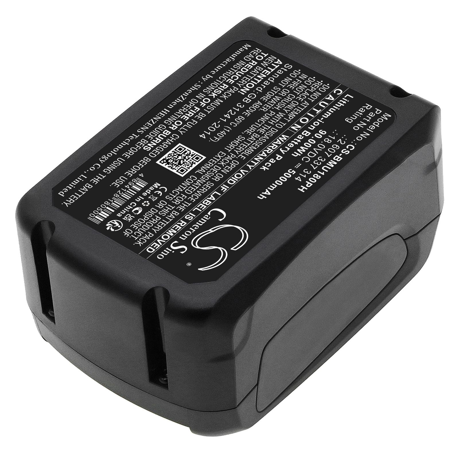 Батерия акумулаторен трион BOSCH AdvancedCut 18 1600A005B0 LiIon 18V 5000mAh Cameron Sino - Image 5