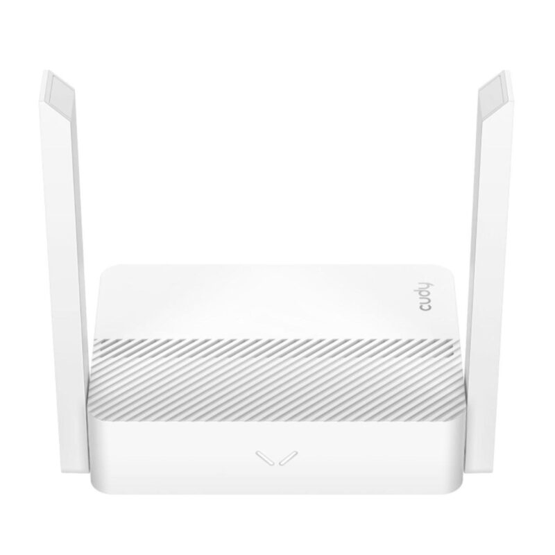Безжичен рутер Cudy WR300 N300 802.11b/g/n,300Mbps/ 2.4GHz, 4 x 10/100Mbp, 2 x 5dBi fixed антени