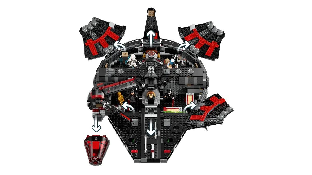 LEGO Star Wars - Dunkler Millennium Falke, 75389 - Image 5