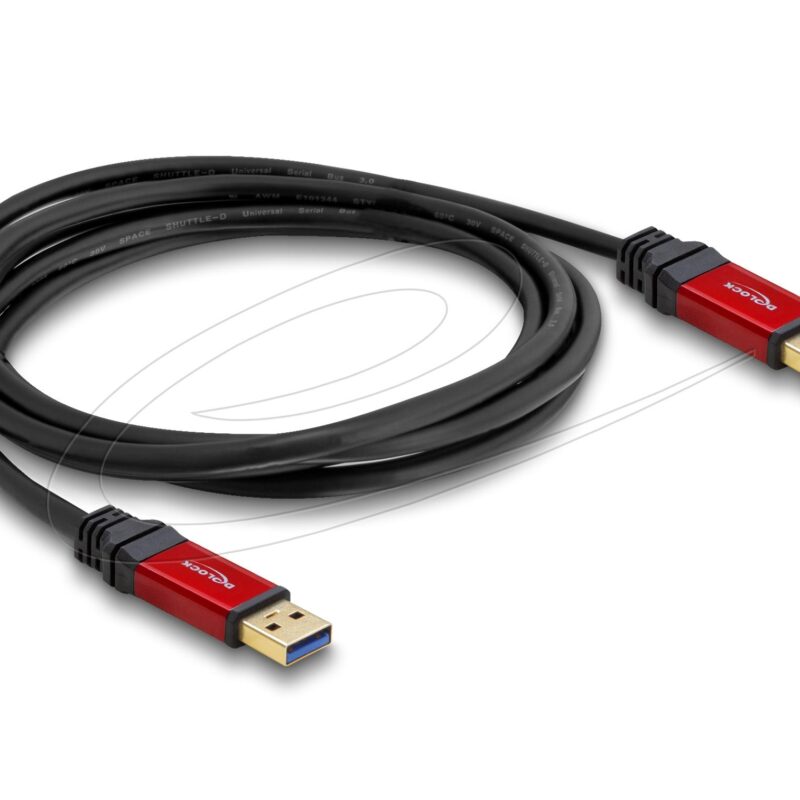 Delock Cable USB 3.2 Type-A male > USB 3.0 Type-A male 3 m metal