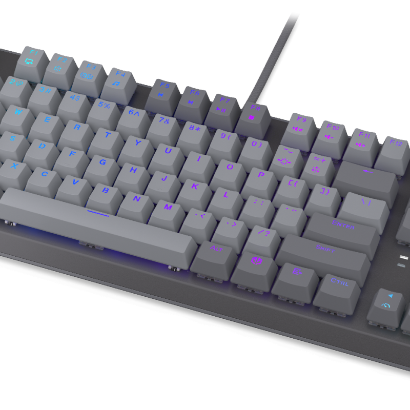 Endorfy механична клавиатура Thock V2 TKL, PBT, Endorfy Red switch, US Layout
