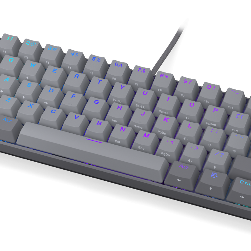 Endorfy механична клавиатура Thock V2 Compact, PBT, Endorfy Red switch, US Layout