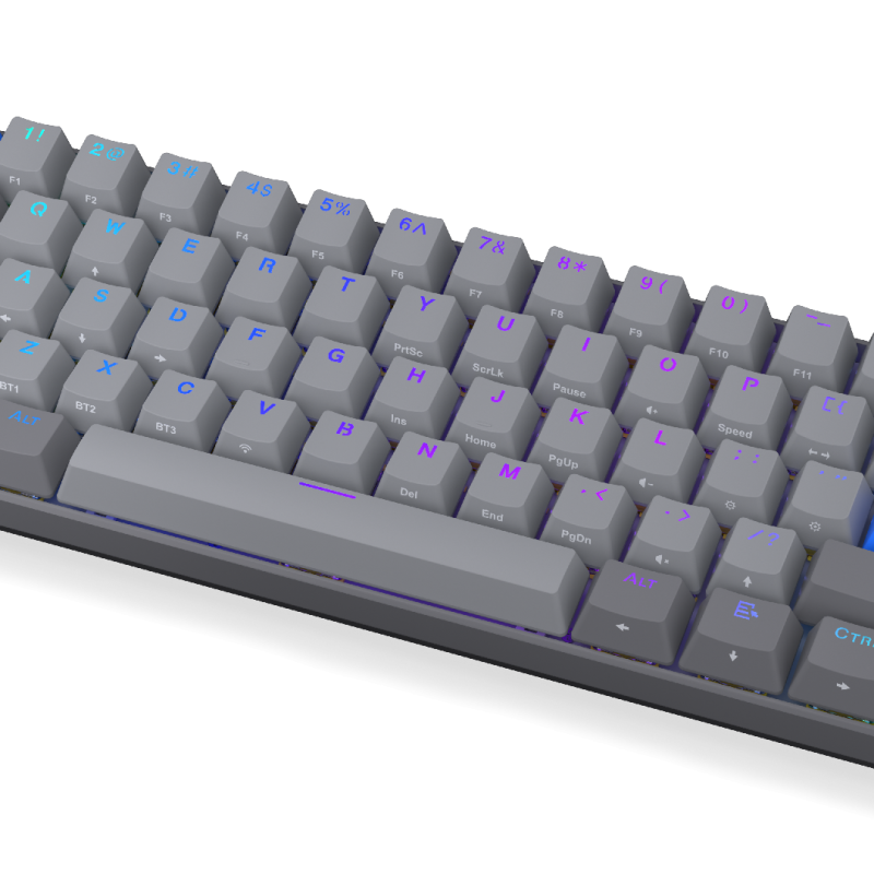 Endorfy механична клавиатура Thock Wireless V2 Compact, PBT, Endorfy Yellow, US Layout