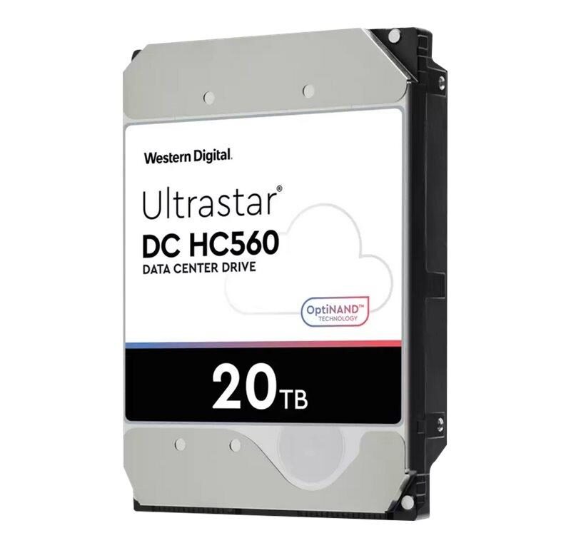 Хард диск WD Ultrastar DC HC560 3.5" 20 TB SATA, 7200RPM, 512MB