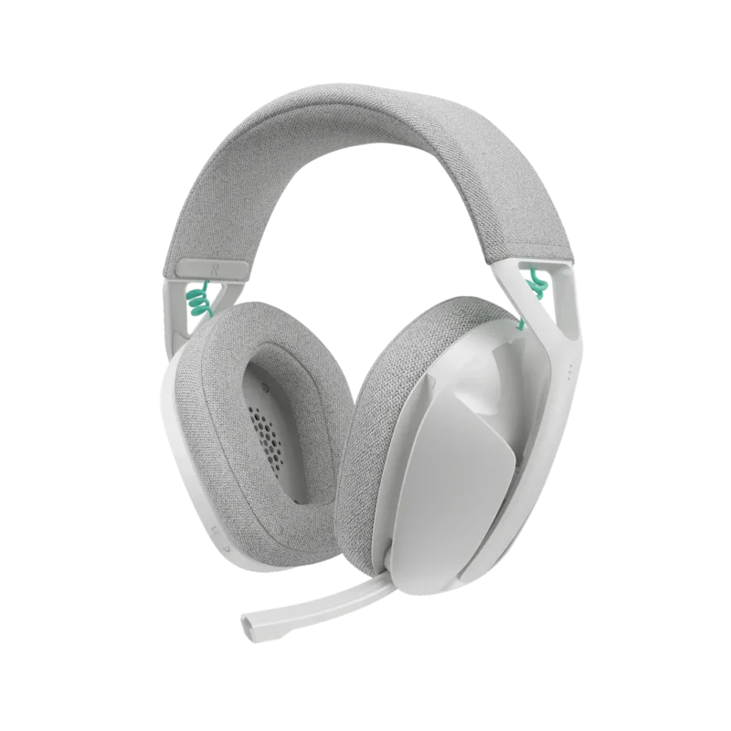 Геймърски безжични слушалки Logitech G321 Lightspeed, Микрофон, Бели