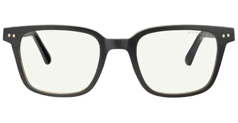Компютърни очила GUNNAR Muir Ebony (wood), Clear Pro
