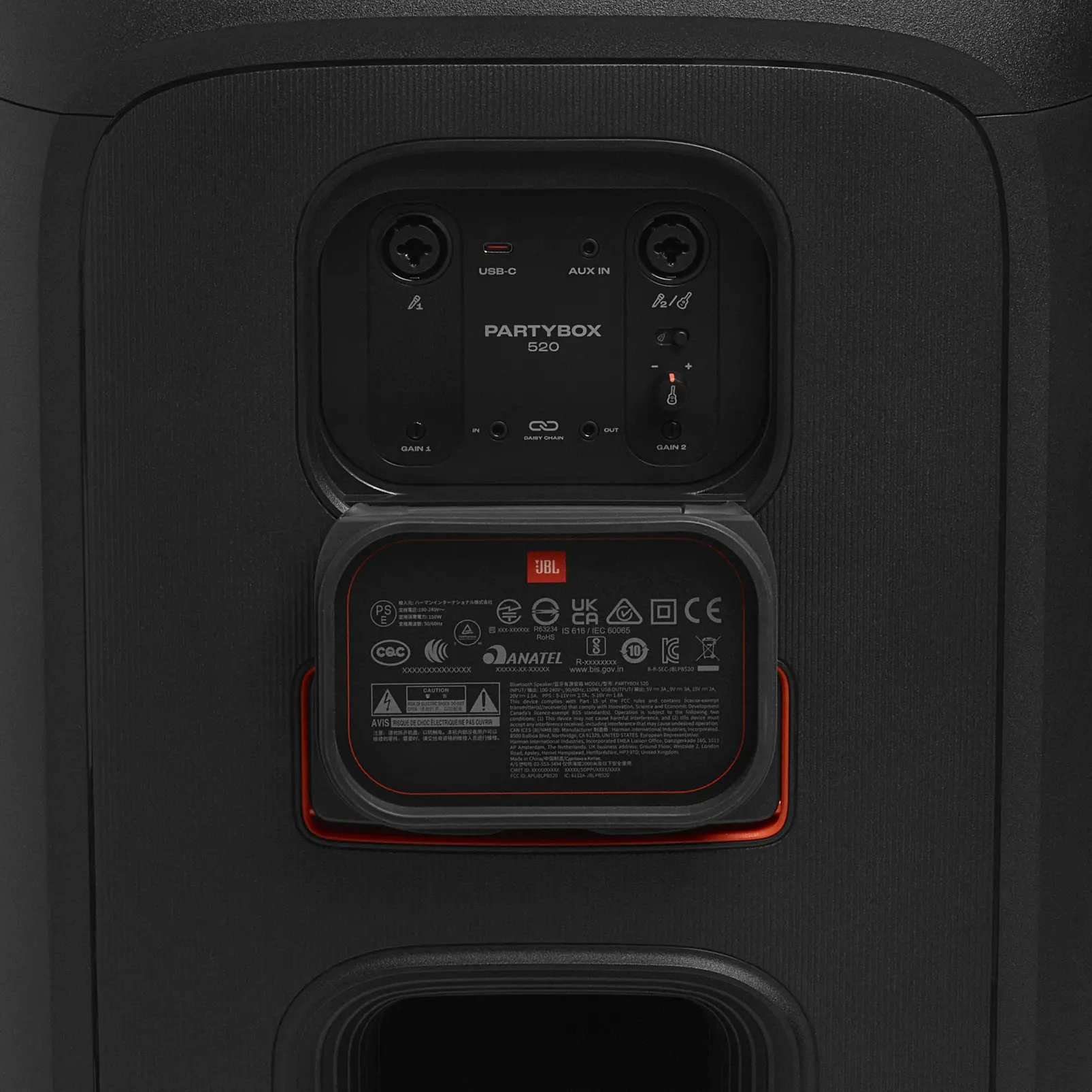 Блутут колона JBL PartyBox Stage 520, 400W RMS- Черно - Image 7