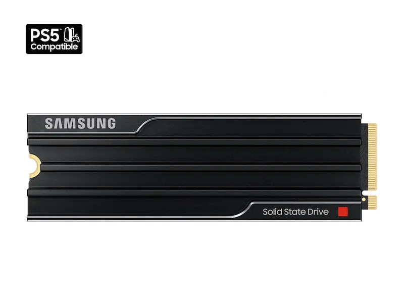 SSD SAMSUNG 9100 PRO 1TB, PCIe 5.0 NVMe M.2 Type 2280 Heatsink