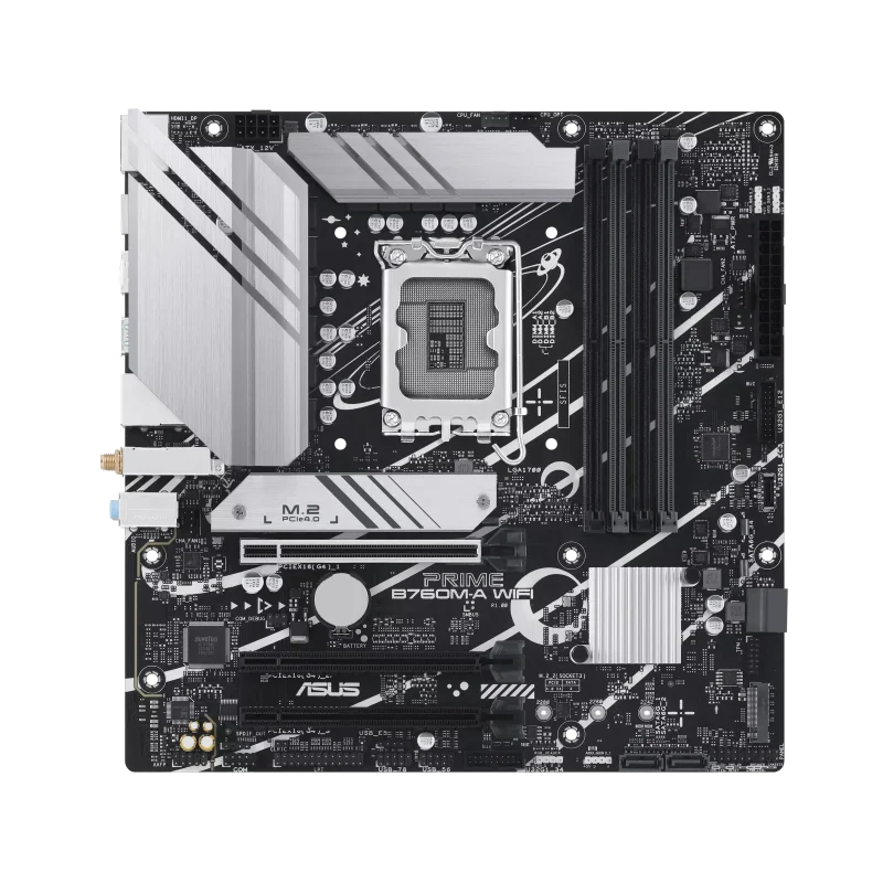 Дънна платка ASUS PRIME B760M-A WIFI DDR5, LGA 1700