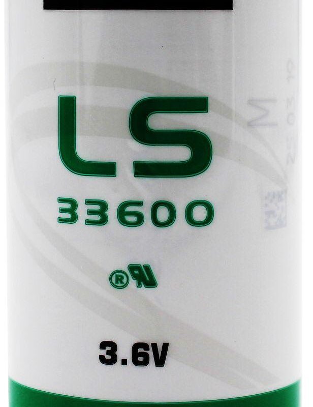 Литиево тионил хлоридна батерия SAFT LSH20, LS33600 3,6V R20 17Ah STD /с пъпка/