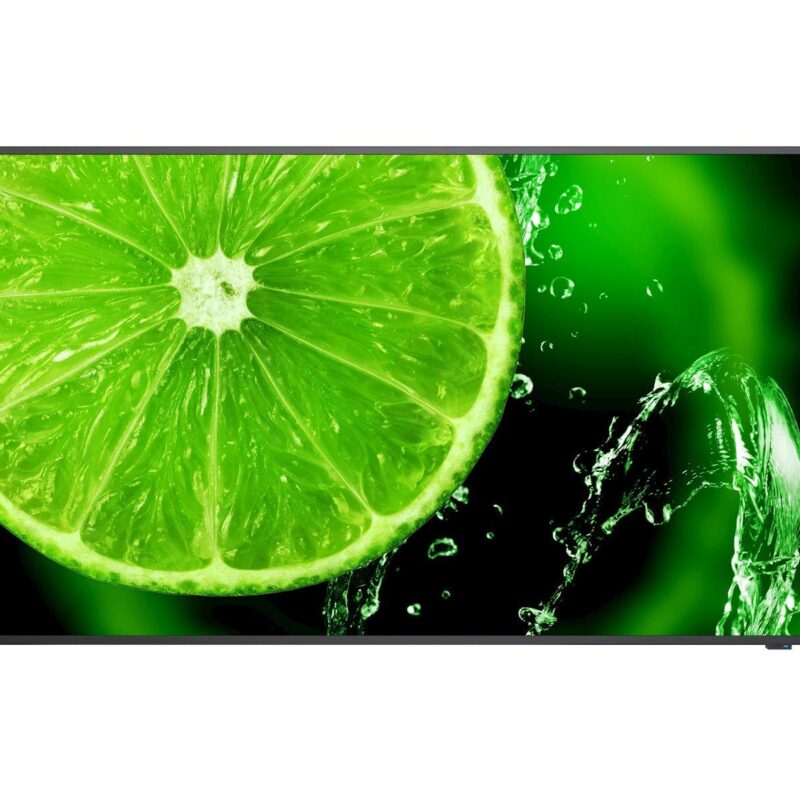 Широкоформатен дисплей NEC MultiSync E498, 49", UHD, 400cd/m2, Direct LED backlight, 16/7 proof, Media Player