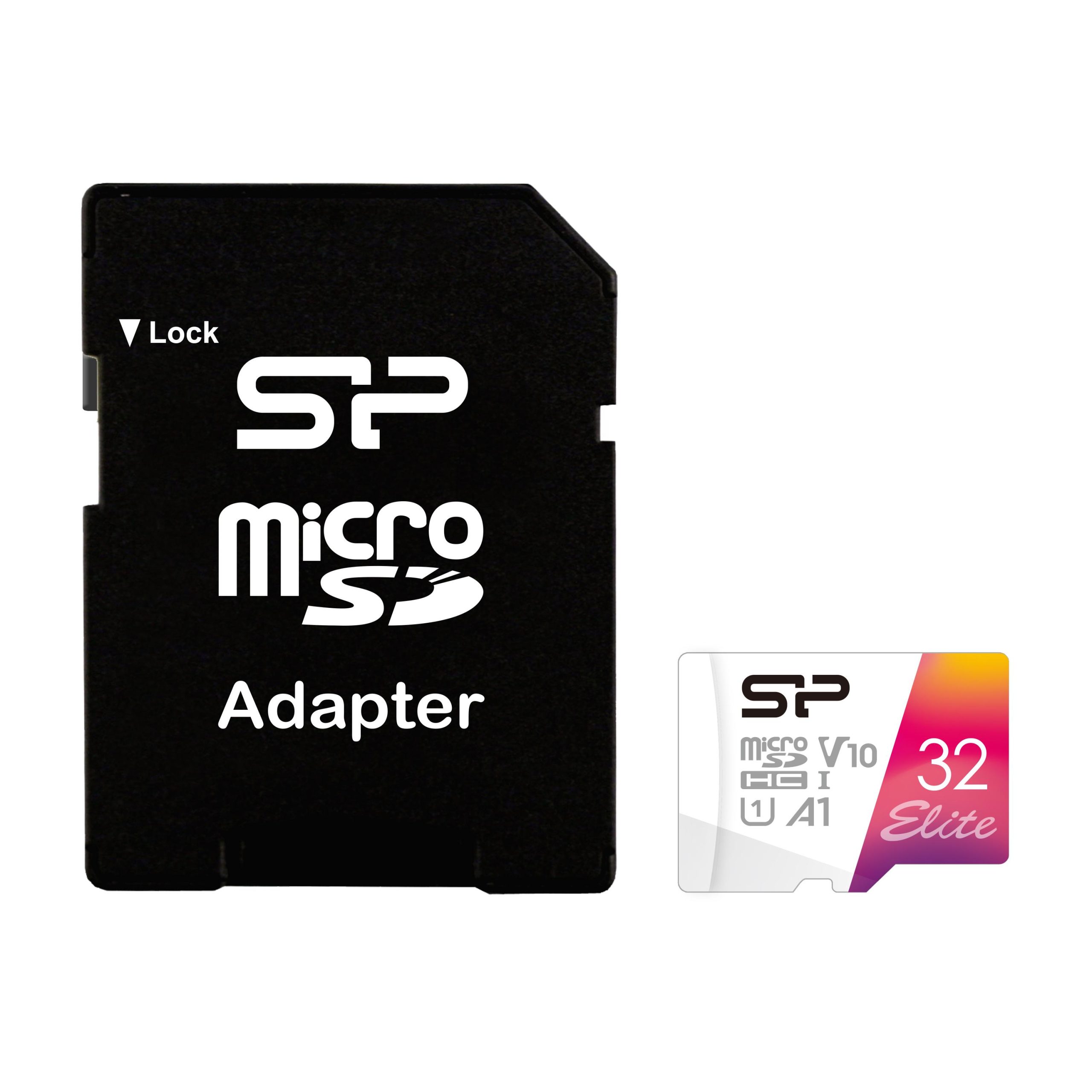 Карта памет Silicon Power Elite Colorful 32GB, microSDXC, Class 10, SD Adapter
