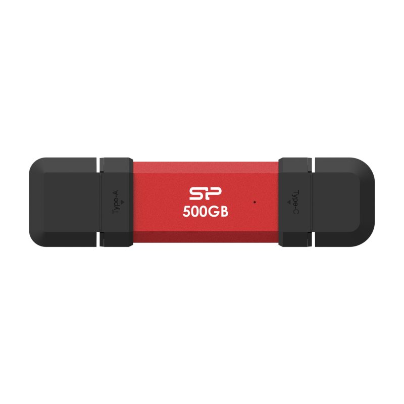 Външен SSD Silicon Power DS72 Red - 500GB