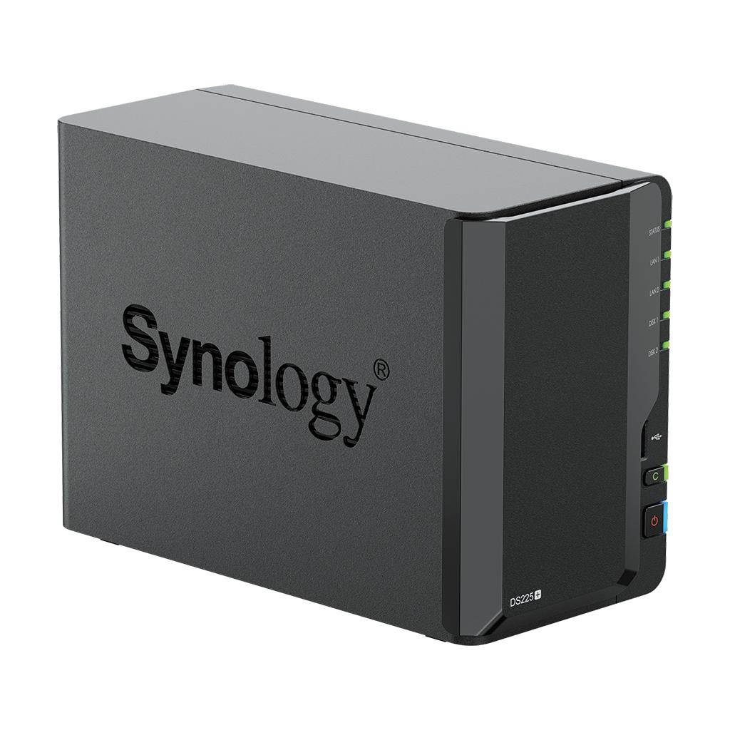 Мрежов сторидж Synology DS225+, за 2 диска, Intel Celeron J4125 , 2GB DDR4 SODIMM - Image 4