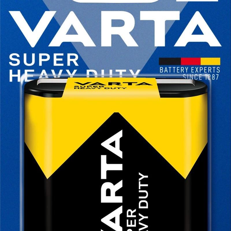 Цинк карбонова батерия  3R12 /1 бр. в опаковка/ блистер  4.5V  VARTA