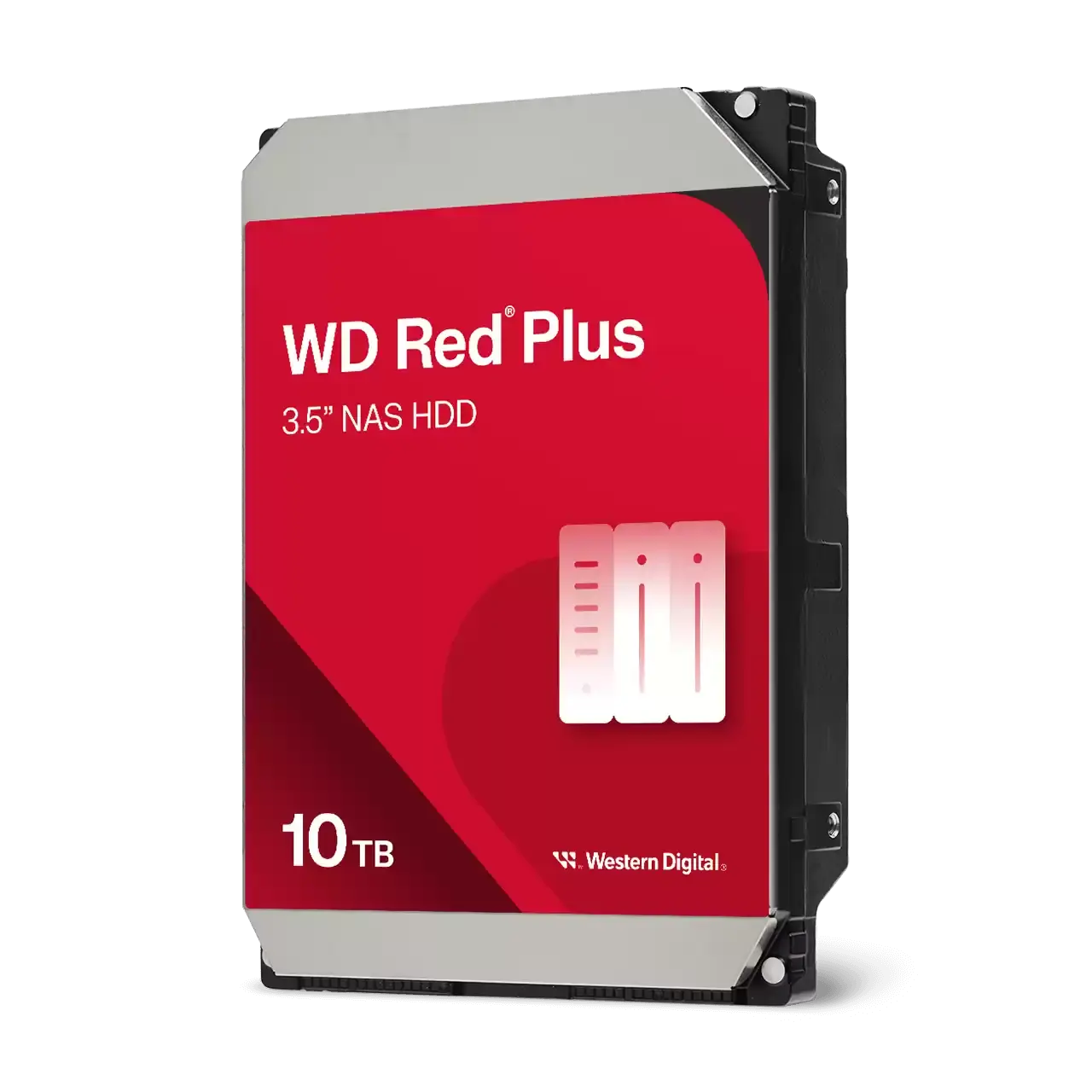 Твърд диск WD Red Plus WD101EFGX 10TB 3.5" 7200 rpm, 256MB, SATA3