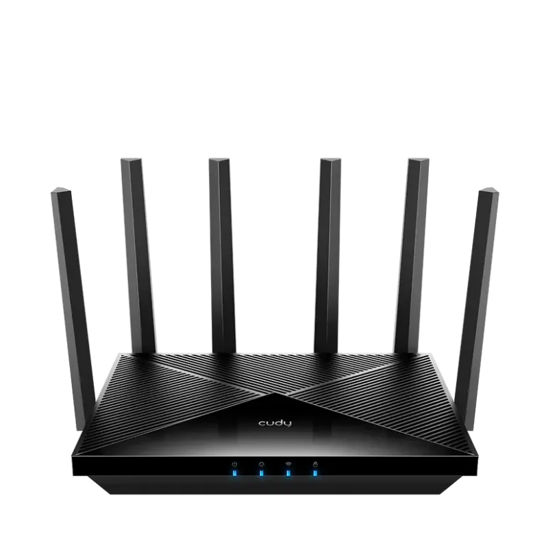 Безжичен рутер Cudy WR6500H, BE6500 двубандов Wi-Fi 7, 1x2.5Gbps WAN порт,4x10/100/1000, 6x5dBi антени