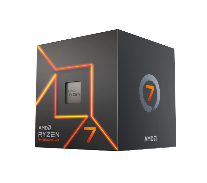Процесор AMD RYZEN 7 7700 8-Core 3.8 GHz, 32MB, 65W, AM5, BOX