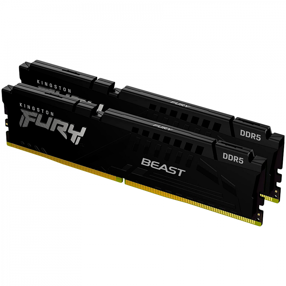 Kingston DRAM 16GB 5600MT/s DDR5 CL36 DIMM (Kit of 2) FURY Beast Black EXPO