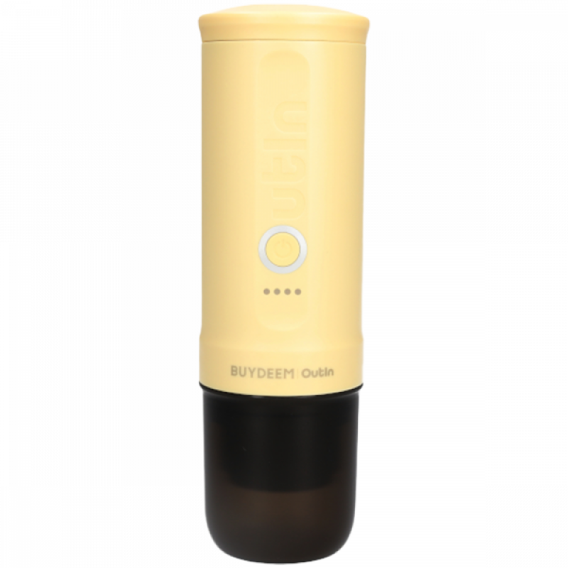 BUYDEEM Nano Espresso Machine, model OTEM-01, color Mellow Yellow