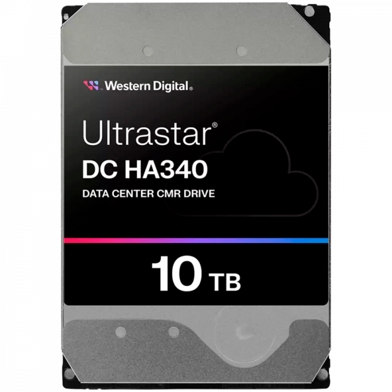 HDD Server WD/HGST ULTRASTAR DC HA340 (3.5’’, 10TB, 256MB, 7200RPM, SATA 6Gb/s, 512E SE NP3) SKU: 0B47062