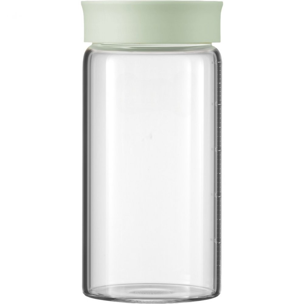 BUYDEEM Glass storage 1200ml, model CS1015, color Cozy Greenish