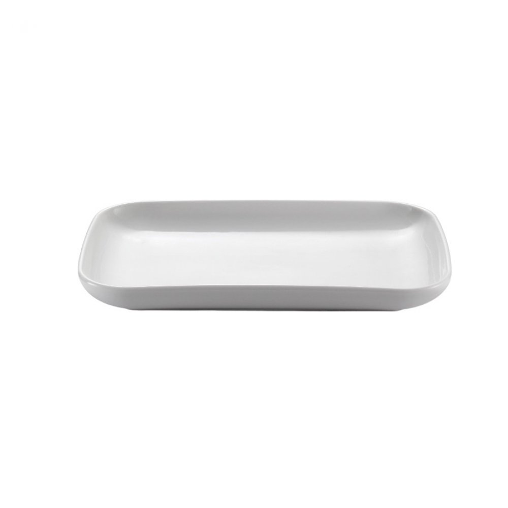 BUYDEEM Porcelain Steaming Plate, model CT1004, color White
