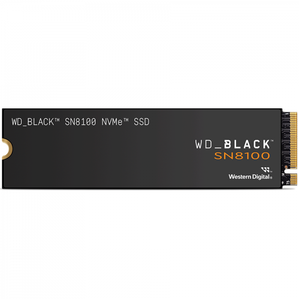 SSD POWERED BY SANDISK WD Black SN8100 2TB M.2 2280 PCIe Gen5 x4 NVMe, Read/Write: 14900/14000 MBps, IOPS 2300K/2400K, TBW: 1200