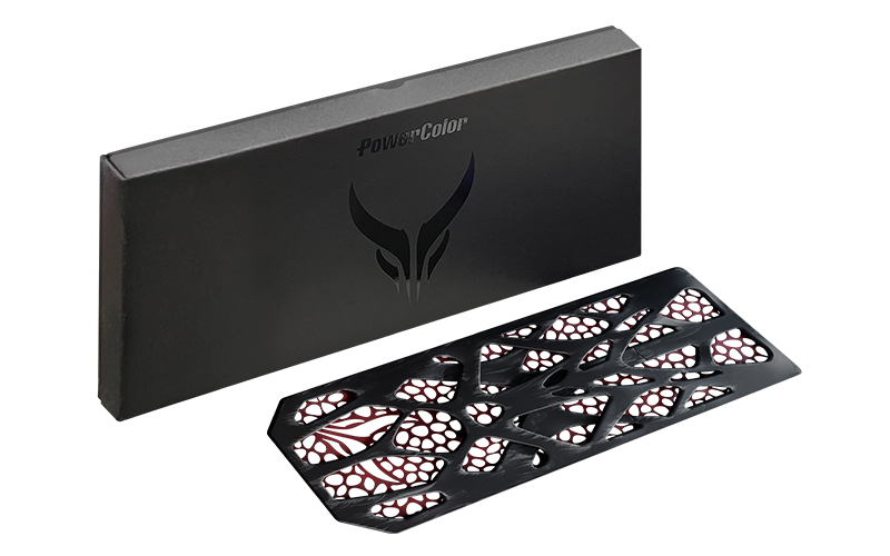Backplate за Powercolor AMD RADEON RX 7000 Red Devil Серия видео карти, SBP-790002