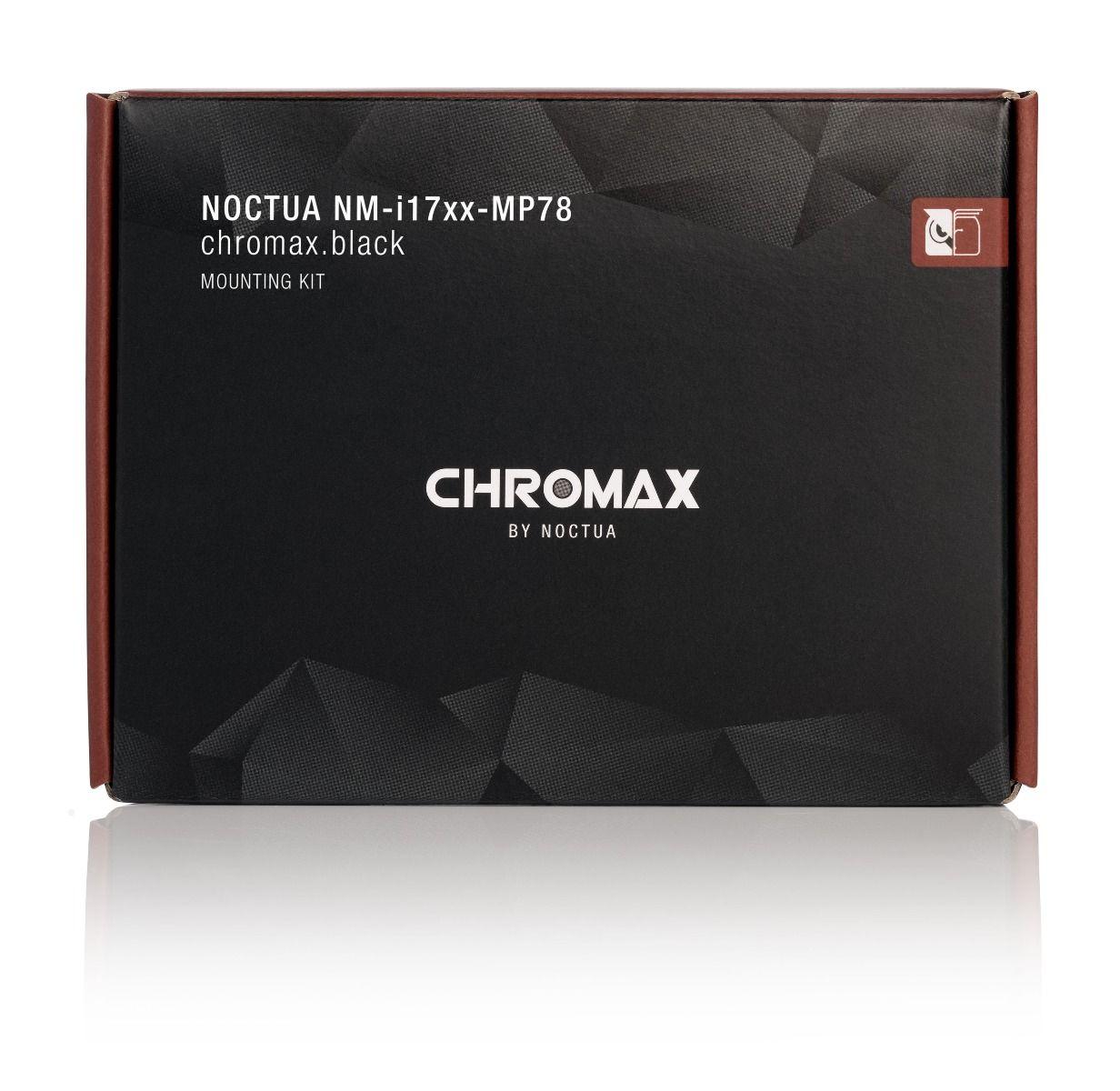 Noctua Mounting KIT LGA1700 - NM-i17xx-MP78-chromax.black, Air Tower Coolers - NH-U9S chromax.black, NH-U12S chromax.black - Image 2