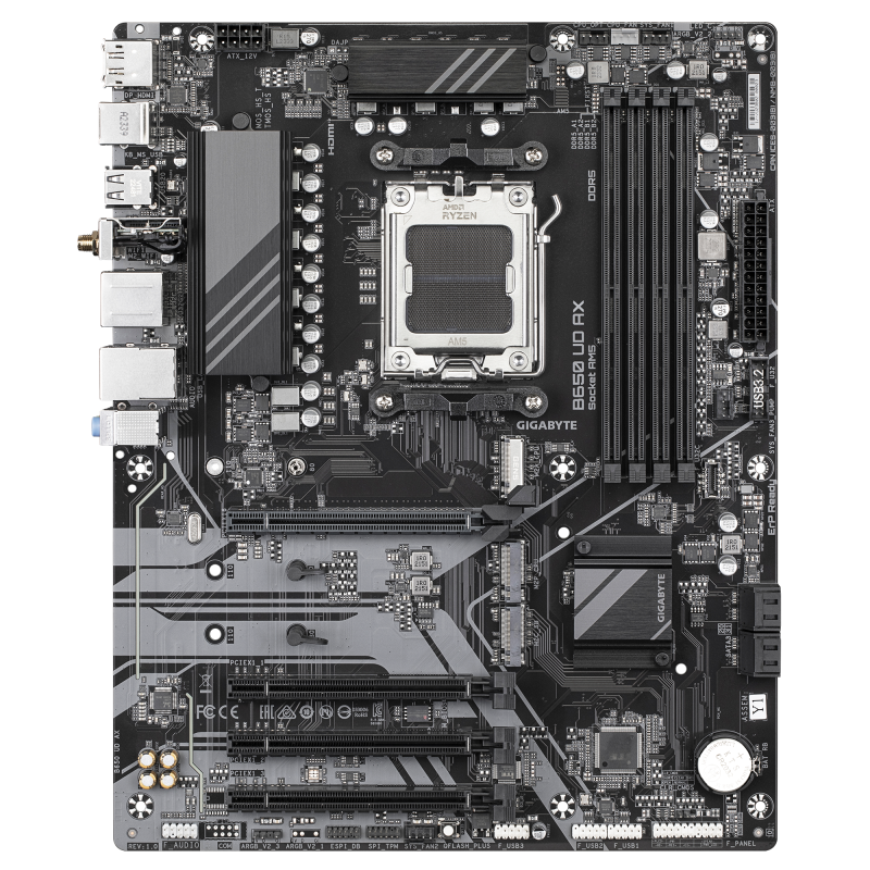 Дънна платка GIGABYTE B650 UD AX, AM5