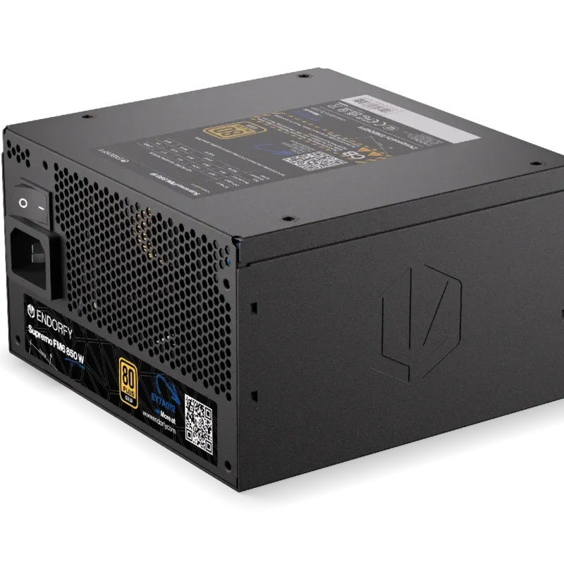 Захранващ блок Endorfy Supremo FM6 850W 80+ Gold, PCIe 5.1 - Fully Modular