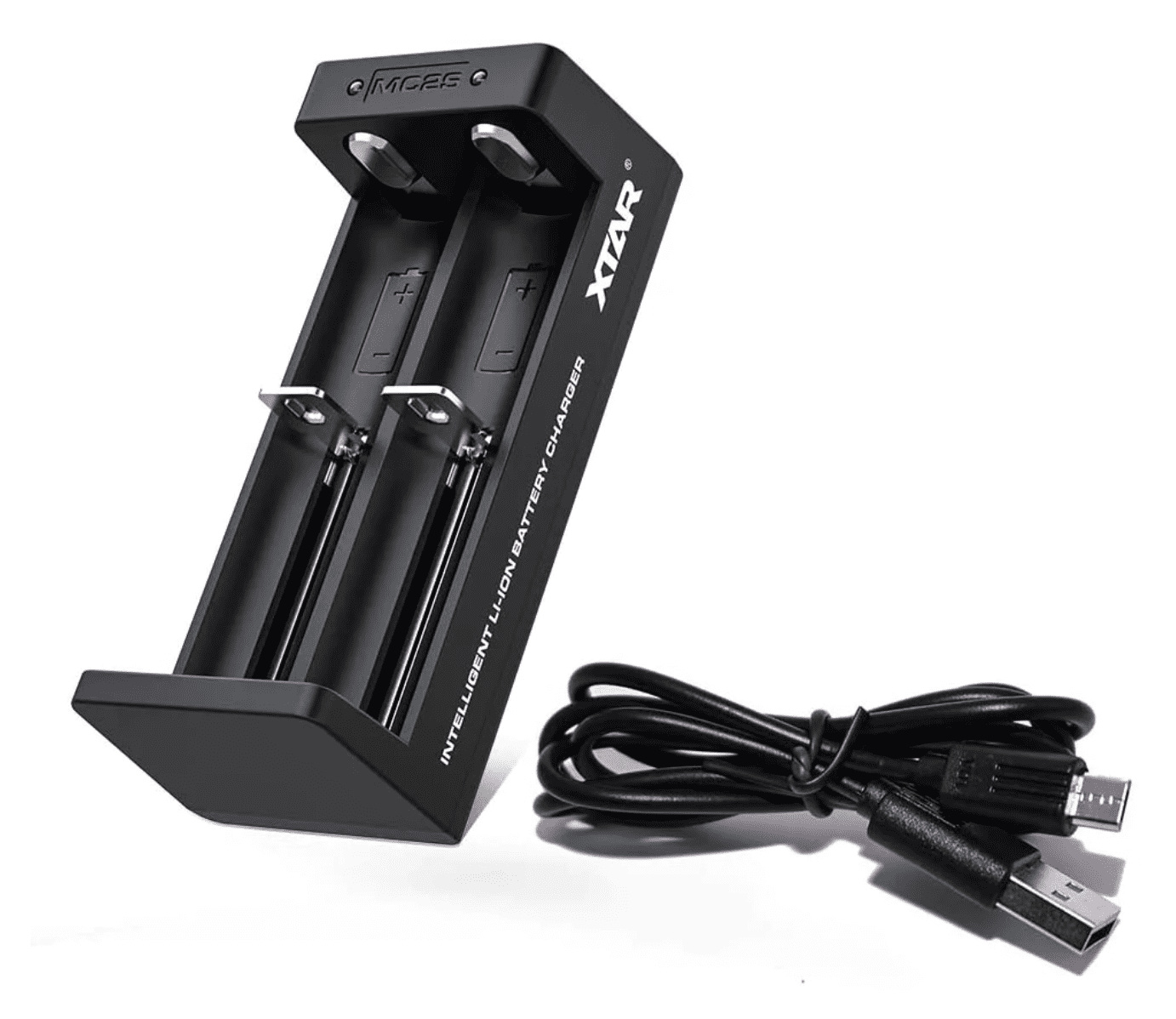 Зарядно у-во XTAR MC2S NEW, USB Type-C , Universal Charger, LiIon & NIMH, 18650, CR123, AA, AAA с 2 гнезда