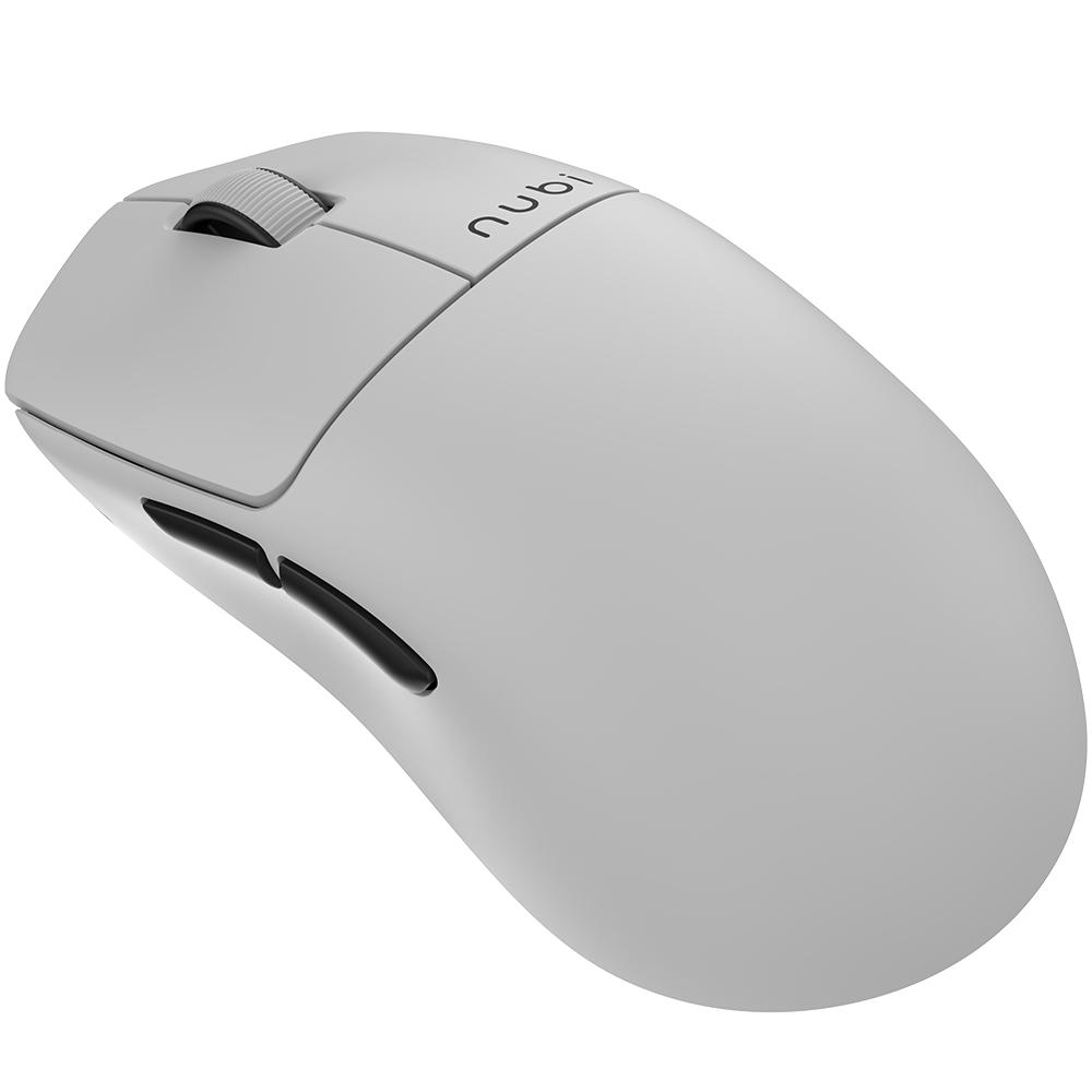 Геймърска безжична мишка NUBI NM1 SE 39g - White - Image 3