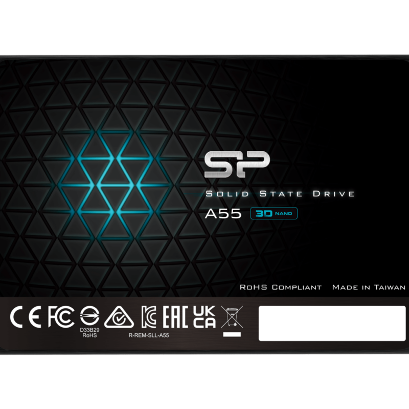 SSD SILICON POWER A55, 2.5", 1TB, SATA3 - Bulk