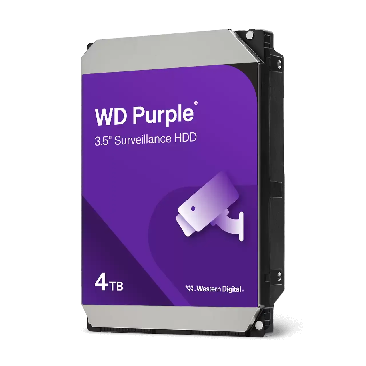 Хард диск WD Purple, 4TB, 5400rpm, 128MB, SATA 3, WD44PURZ
