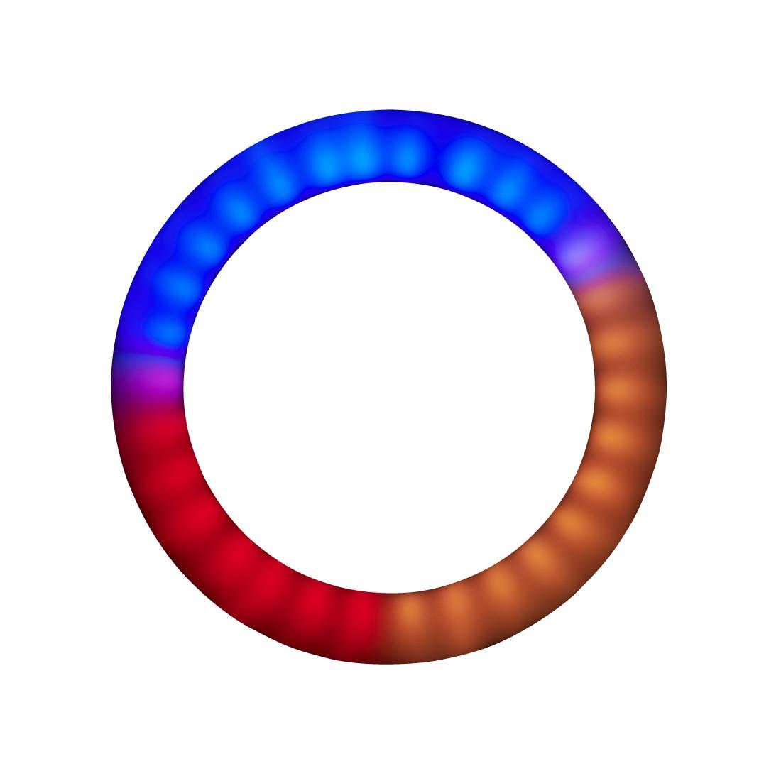 Hama LED Лампа със статив "SpotLight FoldUp RGB 102" LED-RGB, комплект за смартфон, сгъваема - Image 25