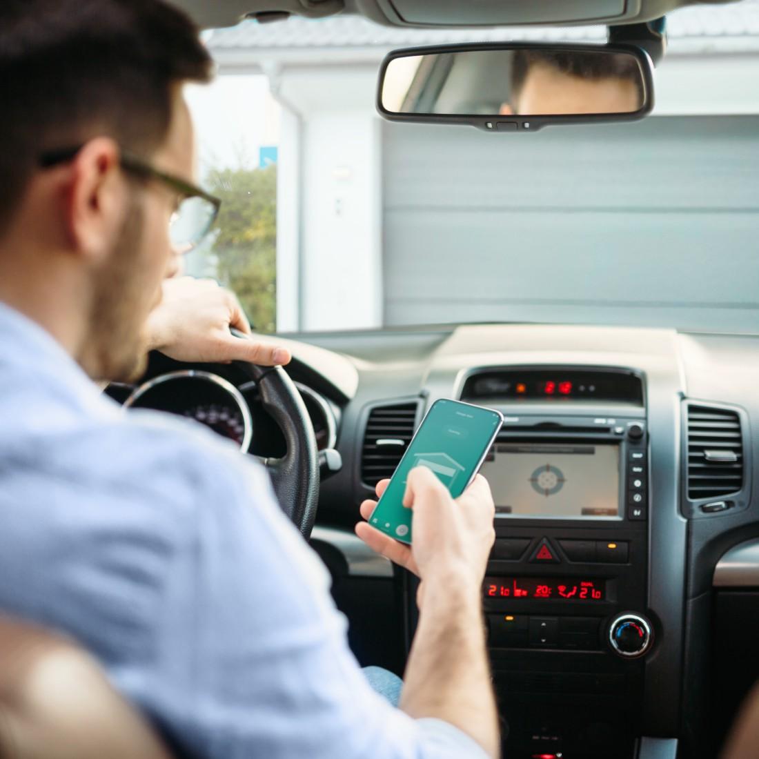 HAMA Смарт контролер за гаражна врата, Wi-Fi, със сензор, управление чрез приложение/гласова команда - Image 5