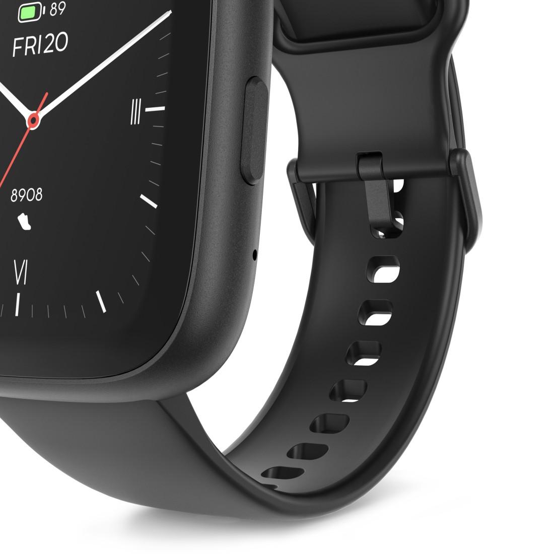 HAMA Смарт часовник "4000", функция за разговори, анализ на съня, водоустойчив, 46 мм, черен - Image 14