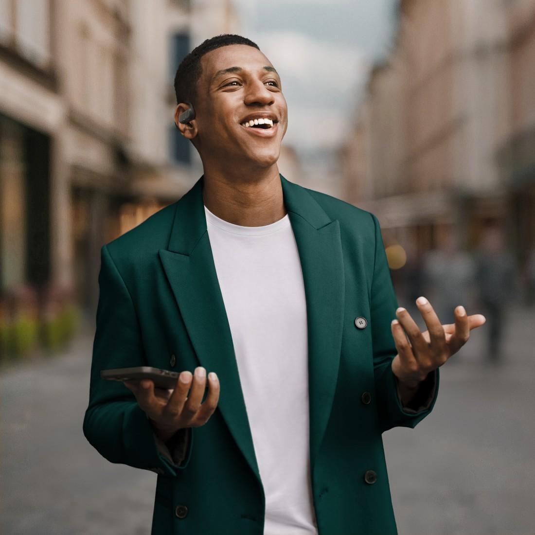 Hama Блутут слушалки „Spirit Open“, OWS отворени уши, True Wireless, приложение, черни - Image 10