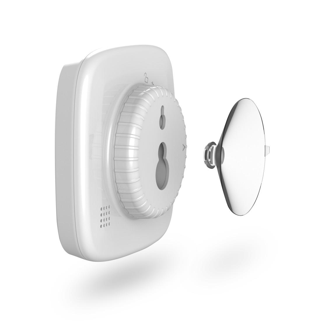 HAMA Дигитален часовник за баня "Cyprus", с вендуза за окачване, бял - Image 5