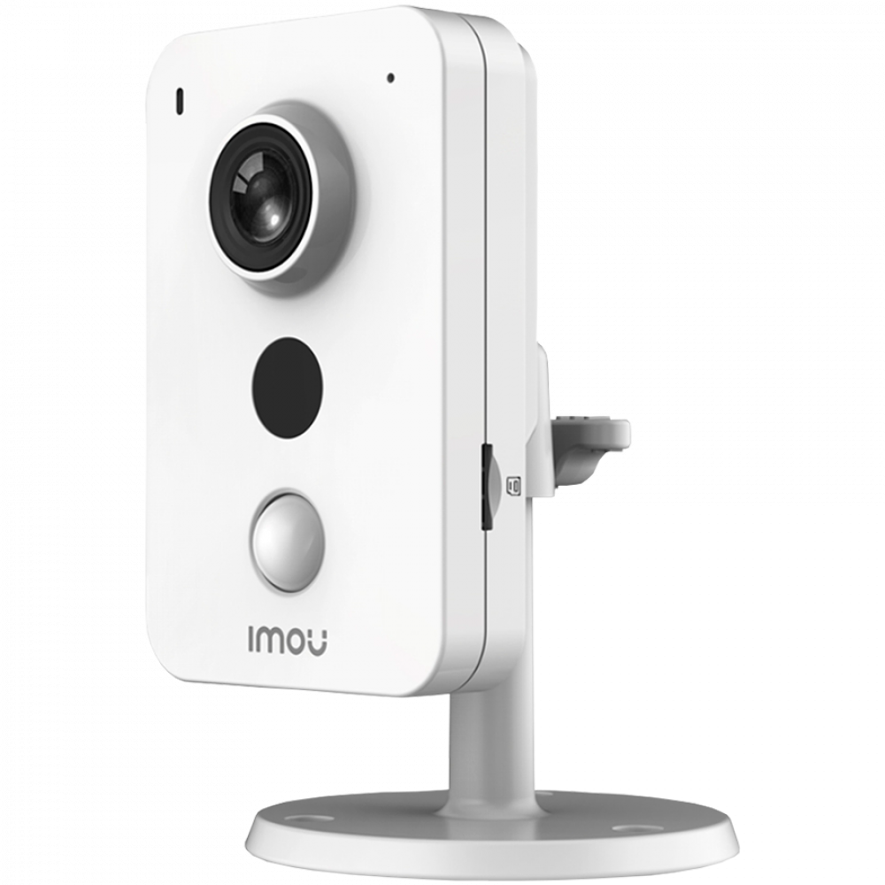 Imou Cube 4MP, PoE, 1/2.7" CMOS, H.265/H.264, 30fps frame rate, 2.8 mm lens, FOV 105°, IR up to 10m, 1 x 100Mbps Ethernet Port, Micro SD up to 256GB, Mic and Speaker, Motion and PIR detection, < 3.6W,