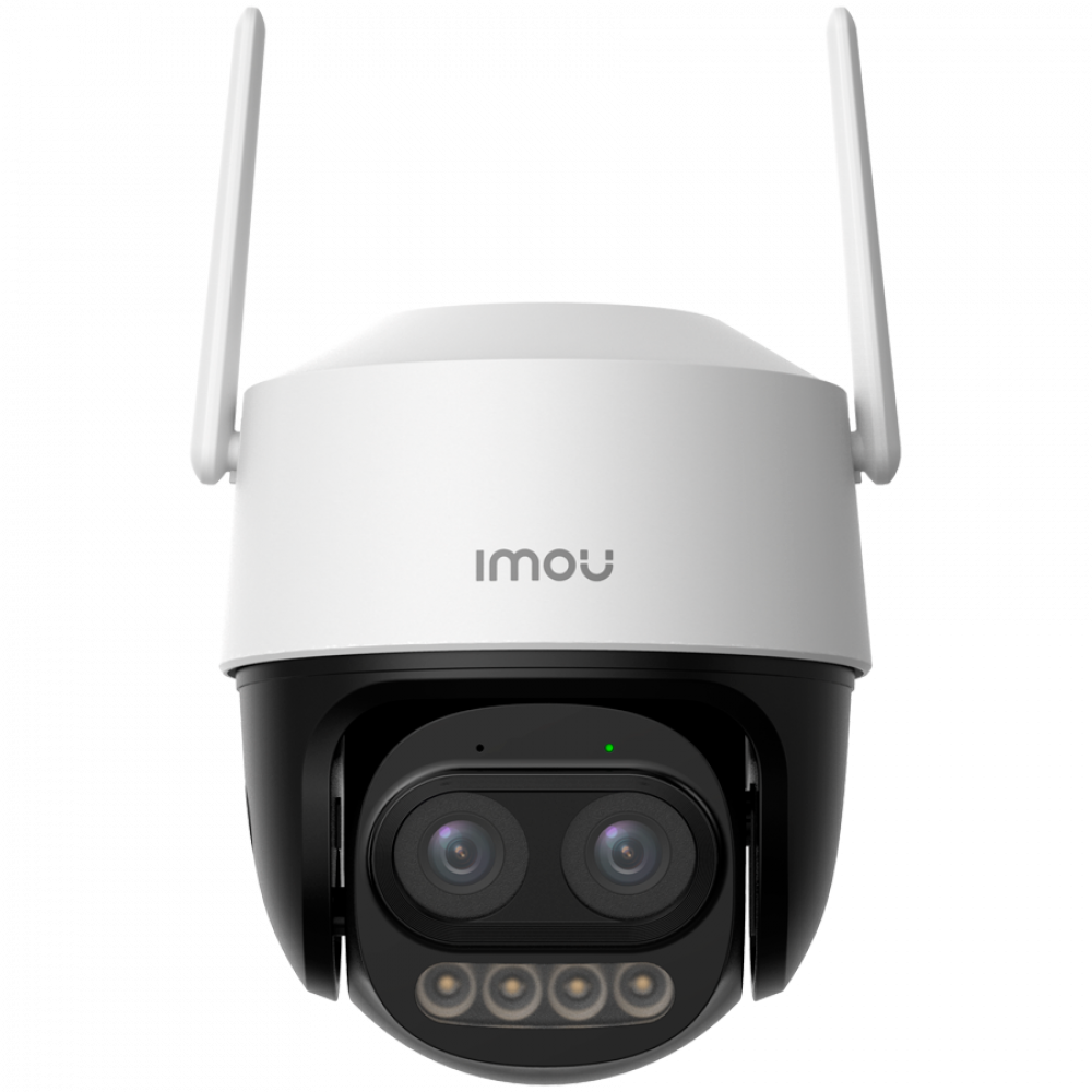 Imou Cruiser Z, full color night vision Wi-Fi PT camera 5MP, rotation 355° pan & 90° Tilt, 1/3" CMOS, 25/30 FPS, H.265, 3.6mm Fixed lens, FOV 95.3°, White light up to 50m, 8x Zoom, 1x RJ45, Micro SD (256GB), Mic&Speaker, spotlight, 110dB Siren, IP