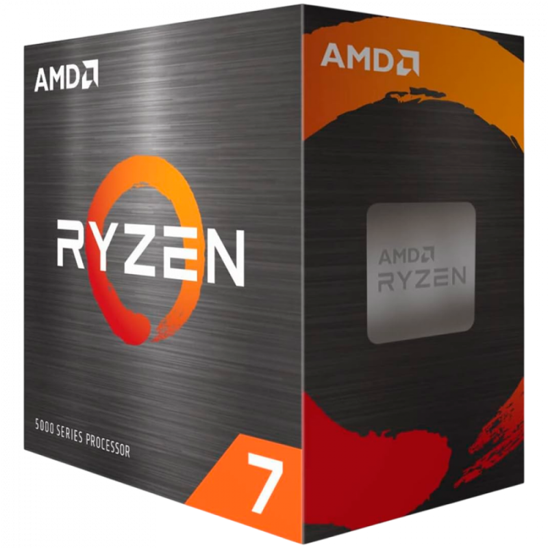 AMD CPU Desktop Ryzen 7 8C/16T 5700X (3.4/4.6GHz Boost,36MB,65W,AM4) MPK, with Wraith Stealth Cooler